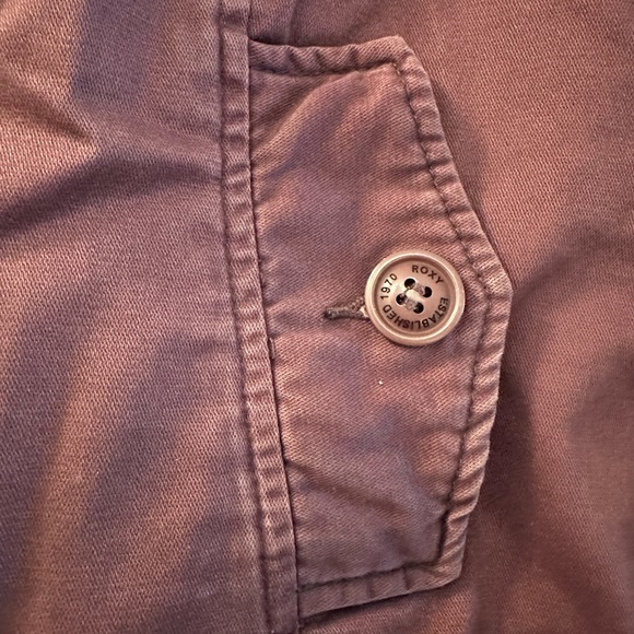 Roxy Plum Fall/Spring Jacket Size S - Picture 4 of 8